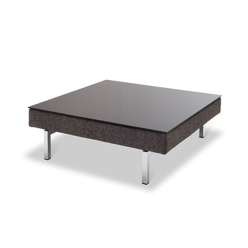 Table basse contemporaine - TIGRA OPEN BASE - JORI - en verre / en chêne / en noyer