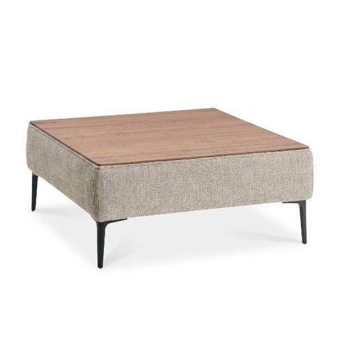 Table basse contemporaine - LONGUEVILLE LANDSCAPE - JORI - en verre / en chêne / en noyer