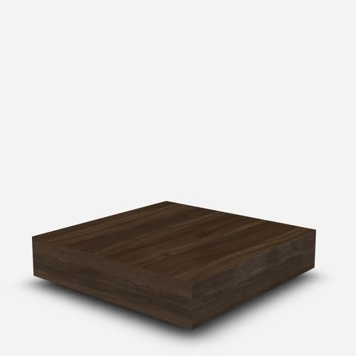 Table basse contemporaine - SILVA - JORI - en chêne / en noyer / avec piètement en chêne