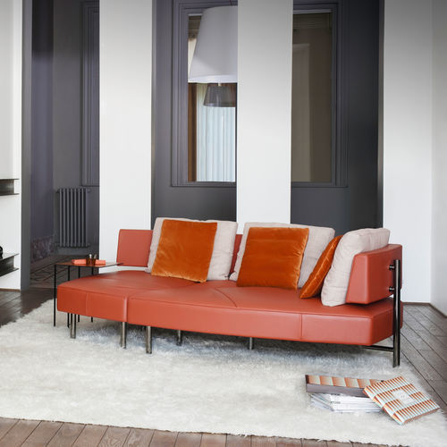 Canapé modulable - WING OPEN BASE - JORI - d'angle / contemporain / en tissu
