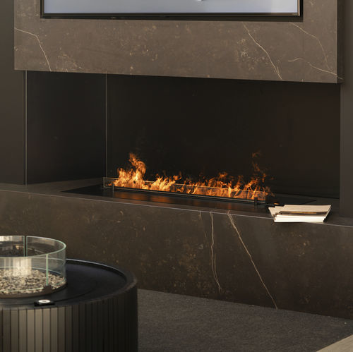 Insert de cheminée électrique - COOL FLAME 500  - 2000 - Planika - en acier / contemporain