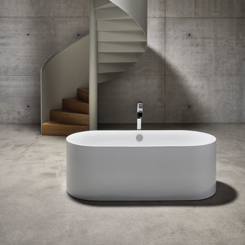 Baignoire ovale - BetteLux Oval Couture - Bette GmbH & Co. KG - à poser / pour habitat / en titane