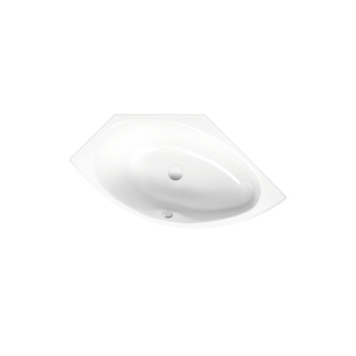 Baignoire d'angle - BettePool III Panel - Bette GmbH & Co. KG - pour habitat / en titane / contemporaine