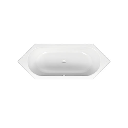 Baignoire pour habitat - BetteStarlet Hexa - Bette GmbH & Co. KG - en titane / contemporaine / 2 places