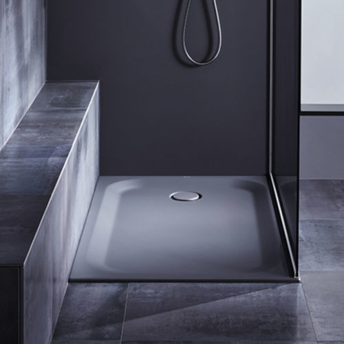 Receveur de douche rectangulaire - BetteUltra 1050-1500 mm - Bette GmbH & Co. KG - à poser / à fleur de sol / de titane