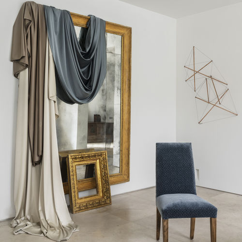 Tissu pour rideaux - GALA : GALA XX - LIZZO - uni / en PES / lavable