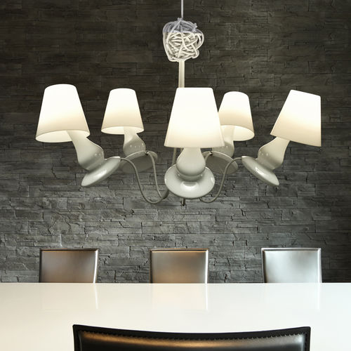 Lustre design original - FLAPFLAP - next - en acier / en PC / à LED