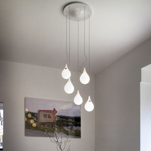 Suspension - LIQUID LIGHT: DROP_2 XS 5 - next - en polyéthylène / design original / d'intérieur