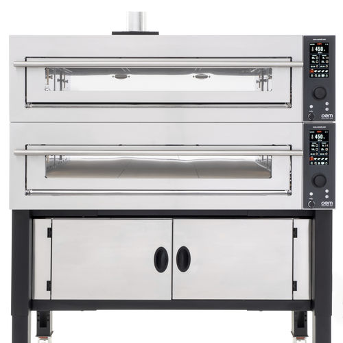 Four à pizza professionnel - SUPERTOP VARIO  - OEM - Pizza System - Your Pizza Hub - électrique / pose libre / 2 chambres