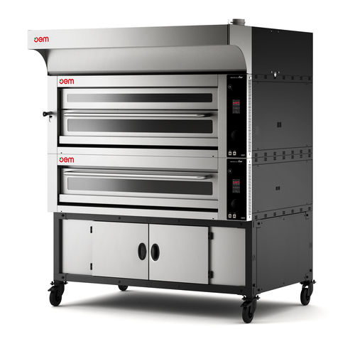 Four à pizza pour pâtisserie - MULTIBAKE EVO - OEM - Pizza System - Your Pizza Hub - électrique / statique / pose libre