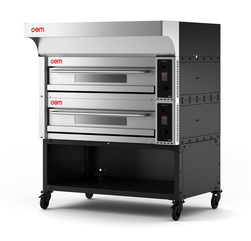 Four à pizza professionnel - VALIDO EVO - OEM - Pizza System - Your Pizza Hub - électrique / pose libre / 2 chambres