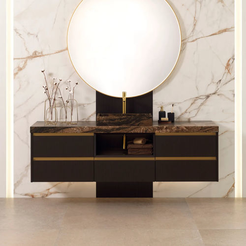 Meuble de salle de bain tout-en-un - ONDA - GAMADECOR – PORCELANOSA Grupo - contemporain / résidentiel / contract