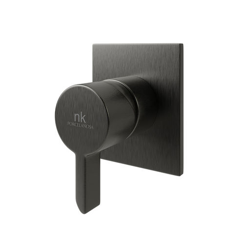 Mitigeur pour douche - OXO - NOKEN – PORCELANOSA BATHROOMS - encastrable / en laiton chromé / 1 trou