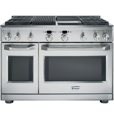 Cuisinière à gaz - ZDP484NGPSS - Monogram - classique