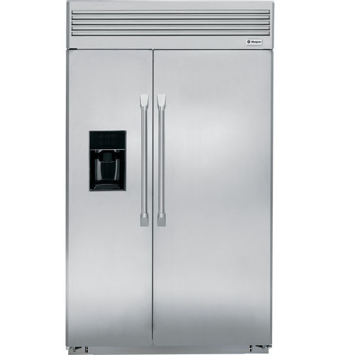 Réfrigérateur américain - ZISP480DXSS - Monogram - résidentiel / encastrable / en inox