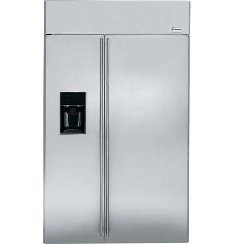 Réfrigérateur américain - ZISS480DXSS - Monogram - résidentiel / encastrable / en inox