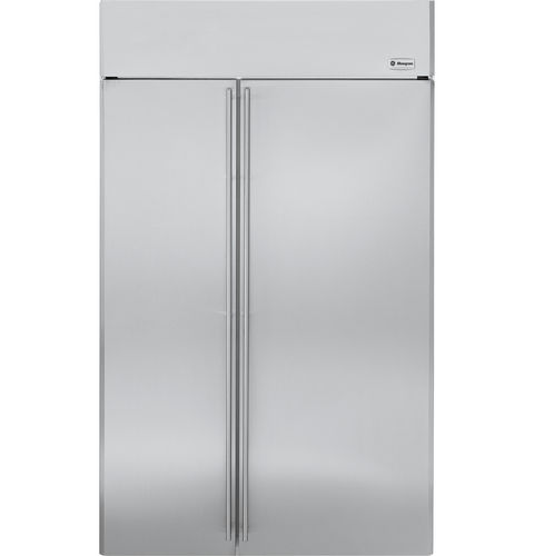 Réfrigérateur américain - ZISS480NXSS - Monogram - résidentiel / encastrable / en inox