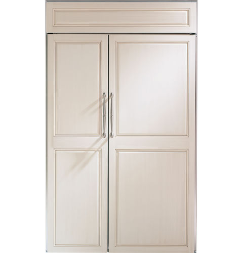 Réfrigérateur américain - ZIS480NX - Monogram - résidentiel / encastrable / blanc