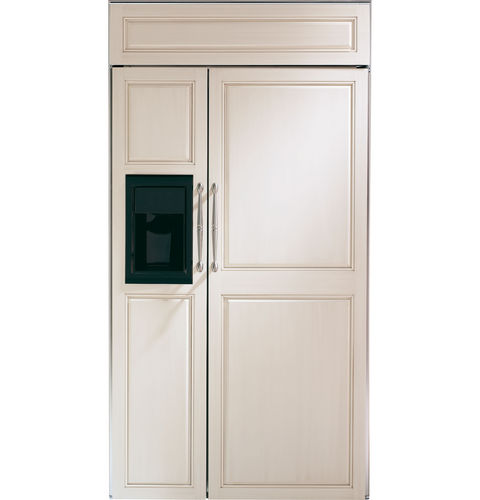 Réfrigérateur américain - ZISB420DX - Monogram - résidentiel / encastrable / blanc