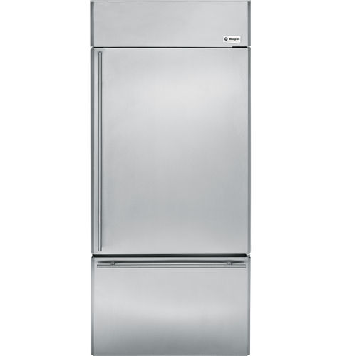 Refrigerateur Congelateur Avec Congelateur En Bas Zics360nxrh Monogram Residentiel Armoire En Inox