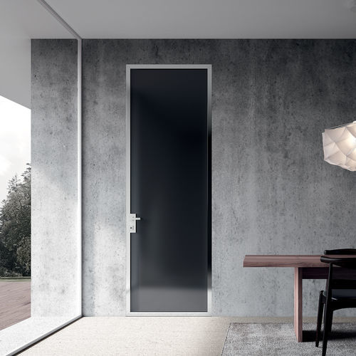 Porte d'intérieur - SEGNO - Movi - en bois / battante / contemporaine