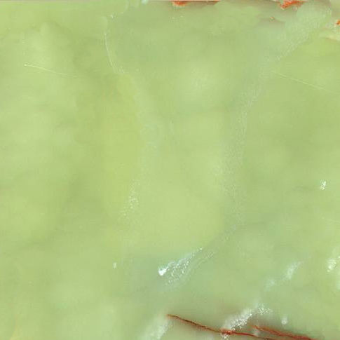 Plaque de pierre en marbre - GREEN ONYX - FURRER - pour sol / polie / blanche