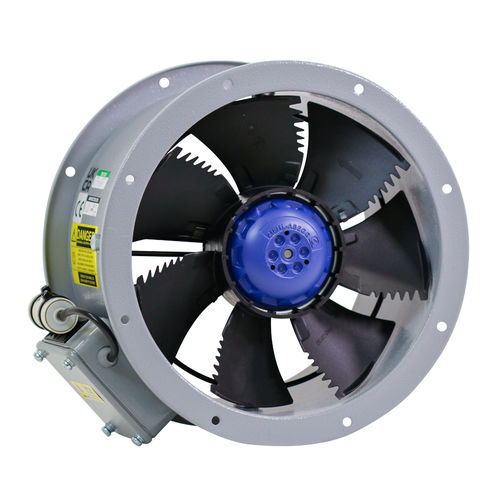 Ventilateur axial - Raptor SDA - Elta - gainable / industriel / d'intérieur