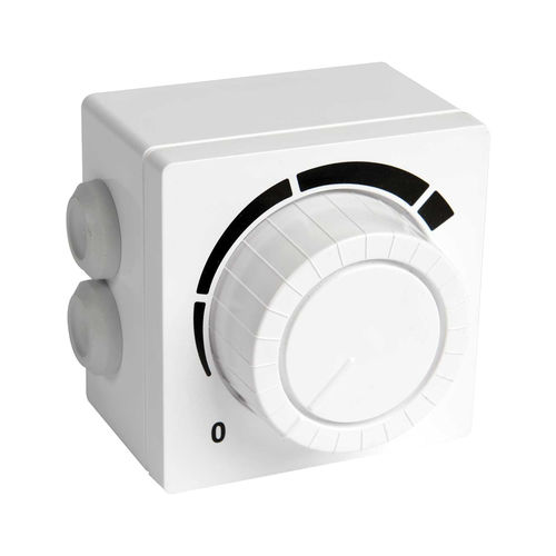 Variateur pour ventilation - 149-MTS10 - Elta - à bouton rotatif / encastré / contemporain