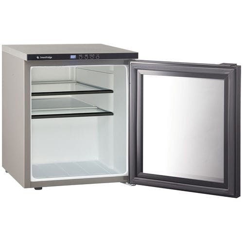 Minibar compact - SmartFridge 50 - Minibar Systems - vitré / à portes françaises / avec porte battante