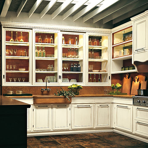 Étagère murale - LIVING - L'OTTOCENTO - contemporaine / en bois laqué / de cuisine
