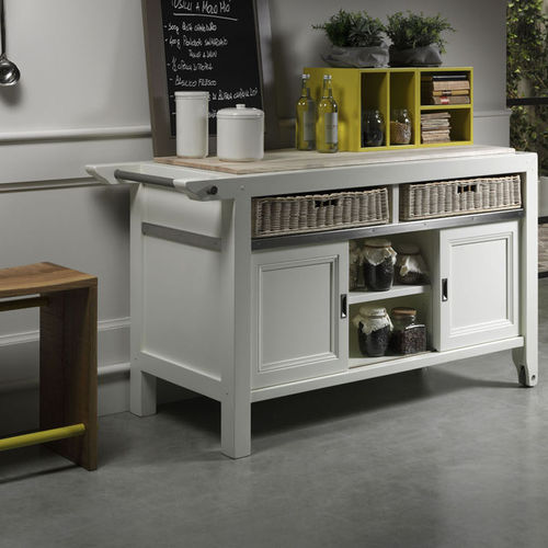 Buffet classique - ROTELLA - L'OTTOCENTO - en bois laqué / en bois massif / avec étagère