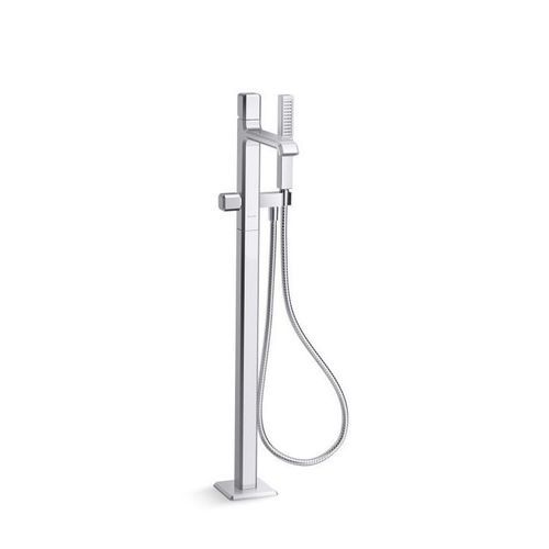 Set de baignoire en laiton - BEZEL&trade; - KALLISTA - au sol / Art Déco / 1 trou