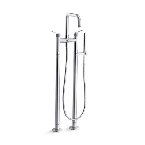 Set de baignoire en laiton - AILERON&trade; - KALLISTA - en îlot / contemporain / 2 trous