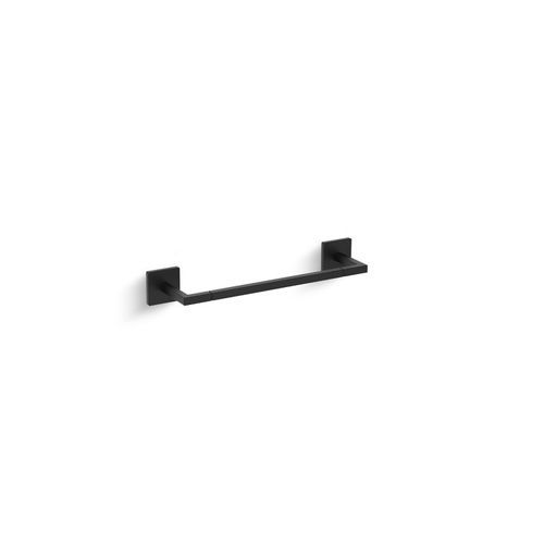 Porte-serviettes 1 barre - GRID&trade; - KALLISTA - mural / en métal / noir