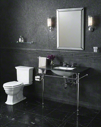 Console pour lavabo en métal - FOR COUNTRY: P74011-00 - KALLISTA