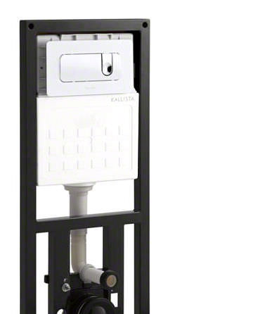 Batî-support pour toilettes suspendues - PLEO - P70360-00 - KALLISTA - avec réservoir de chasse d'eau
