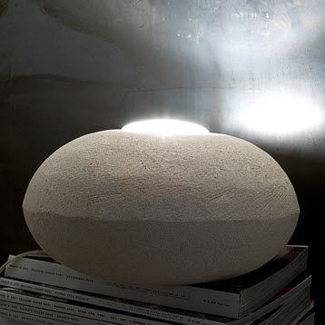 Lampe de table - Ufo - stonebreakers - en pierre / contemporaine / d'intérieur