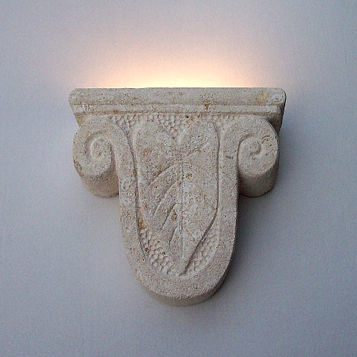 Applique murale contemporaine - Ariete - stonebreakers - d'intérieur / en pierre / fixe