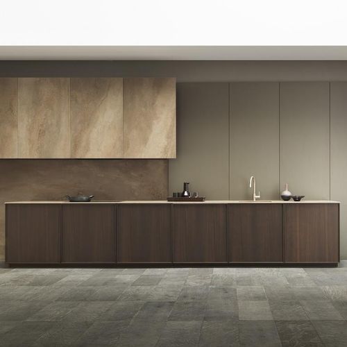 Cuisine contemporaine - FRAME - MODULNOVA - en bois / en Fenix NTM® / en stratifié