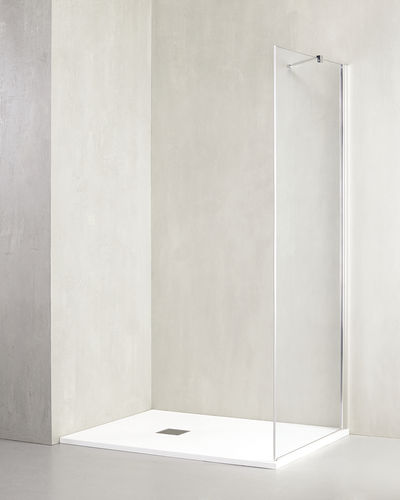 Paroi de douche coulissante - GA-F  - TDA - rectangulaire / en verre trempé
