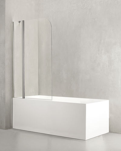 Pare-baignoire fixe - MO-SV - TDA - en verre trempé / sans cadre