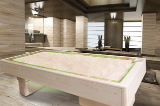 Table de massage fixe - CRYSTALIS - Inbeca Wellness Equipment S.L - en bois / à quartz / professionnelle