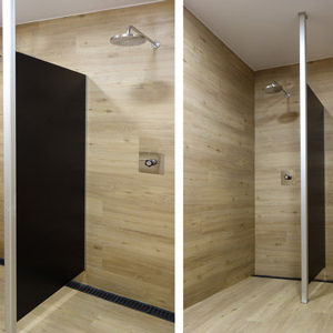 Séparateur d'espace en bois - SHOWER - Inbeca Wellness Equipment S.L - pour centre de bien-être / d'intérieur