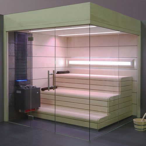 Sauna finlandais - PARIS LINE - Inbeca Wellness Equipment S.L - bio / résidentiel / en bois