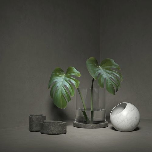 Lampe de sol - URANO  - Salvatori - en marbre / contemporaine / sans fil