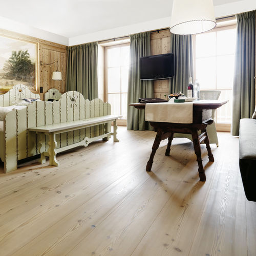 Parquet contrecollé - WIDE-PLANK / WHITE OIL - mafi Naturholzboden GmbH - en mélèze / huilé / brossé
