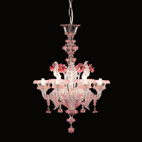 Lustre de style - GALLIANO - MULTIFORME - en verre soufflé / en verre de Murano / à LED