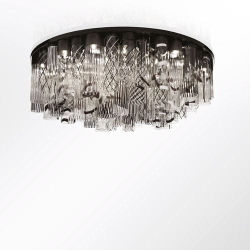 Plafonnier contemporain - BEBOP - MULTIFORME - rond / en verre soufflé / en verre de Murano