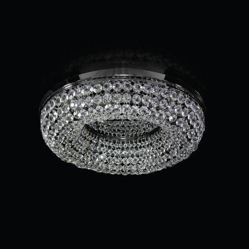 Plafonnier contemporain - DONUTS - MULTIFORME - rond / en cristal / à LED