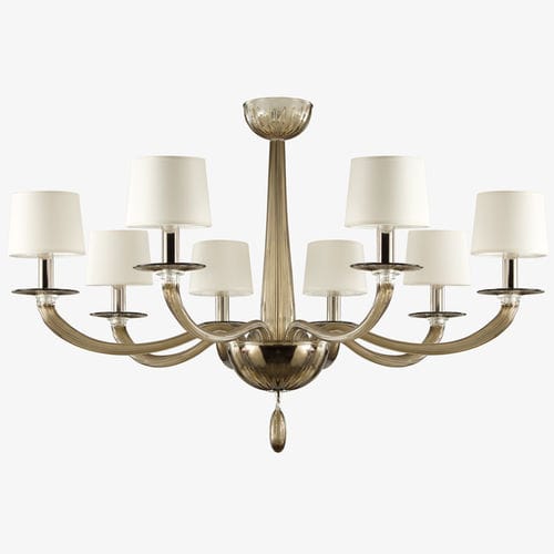 Lustre classique - SERENADE - MULTIFORME - en verre soufflé / en verre de Murano / fait main